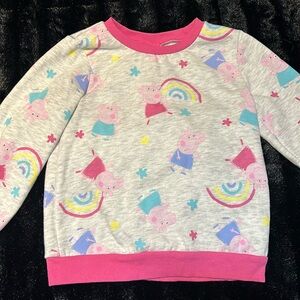 Peppa Pig and Rainbows Sweatshirt